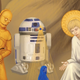 Illustration for article titled Jar Jar Binks attains sainthood in deranged emStar Wars/em religious art
